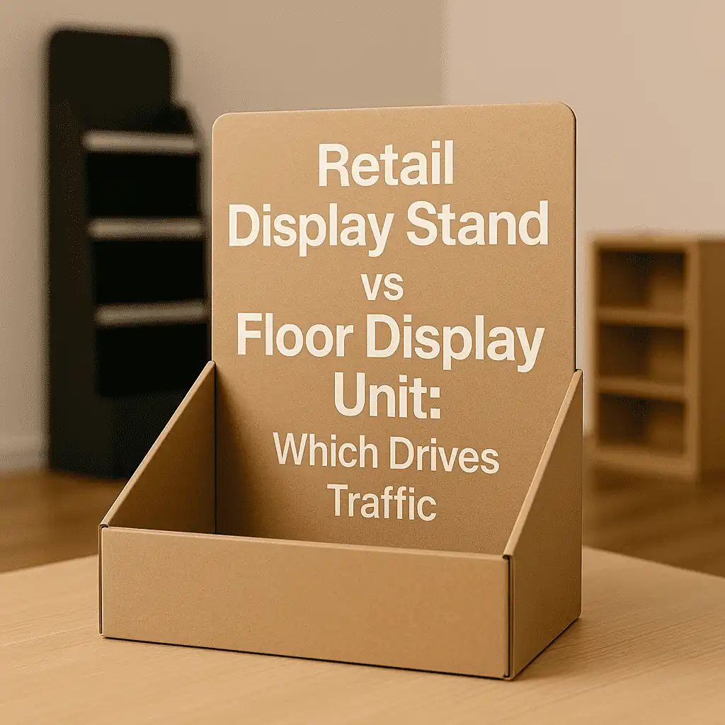Retail Display Stand vs Floor Display Unit: Which Drives Traffic